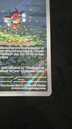 Pokemon TCG Ledian 144/142 Sv07: Stellar Crown Illustration Rare Holo Eng - Image 3