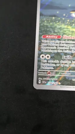 Pokemon TCG Ledian 144/142 Sv07: Stellar Crown Illustration Rare Holo Eng - Image 4