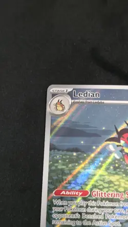 Pokemon TCG Ledian 144/142 Sv07: Stellar Crown Illustration Rare Holo Eng - Image 5