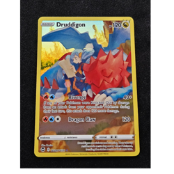 Pokemon TCG Druddigon TG09/TG30 Silver Tempest Trainer Gallery Holo Eng - Image 1