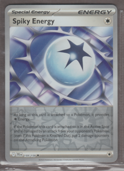 Spiky Energy 159/159 Journey Together Reverse Holo Uncommon Pokemon TCG Card - Image 1