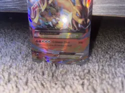Mega Charizard EX Pokemon Card 220 HP Crimson Dive Holo Rare - Image 3