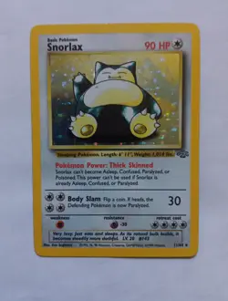 Snorlax 11/64 Jungle Holo Rare Pokemon TCG WOTC LP+ - Image 1