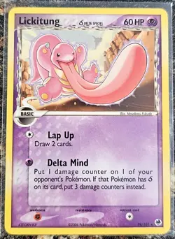 Pokemon 2006 Dragon Frontiers Lickitung 19 NM - Image 1