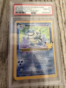 Pokemon PSA 10 Celebrations 25th Venusaur, Charizard, and Blastoise set - Image 4