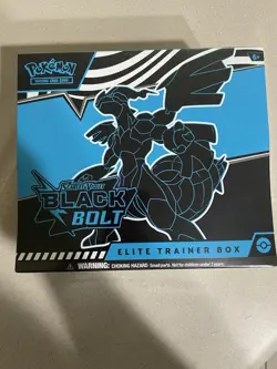 Pokemon Black Bolt ETB Sealed TCG - Image 1