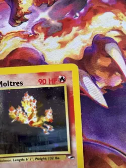 Blaine's Moltres 1/132 Holo R Gym Heroes PokemonWOTC 2000 EN MP - Image 4