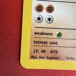 Pokemon Brock's Golem 20/132 - Non-Holo Rare - Gym Heroes LP - Vintage WotC - Image 3