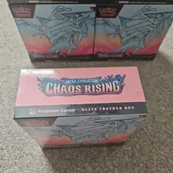 Pokemon TCG: Chaos Rising Pokemon Center ETB - Brand New & Sealed x5 - Image 2