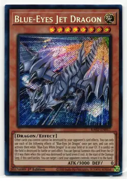 Blue Eyes Jet Dragon Secret Rare | RA02-EN017 | Yu-Gi-Oh Card - Image 1