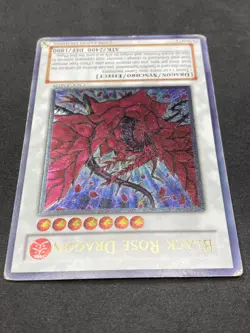 Yu-Gi-Oh Black Rose Dragon CSOC-EN039 Ultimate Rare Heavy Play - Image 3