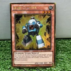 Junk Changer PGL3-EN002 Gold Secret Rare 1st Edition LP - Image 1