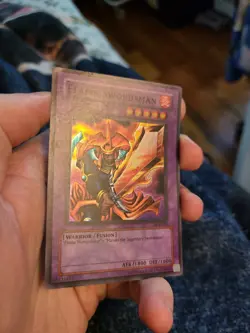 Yugioh Flame Swordsman LOB-003 Super Rare - Image 2