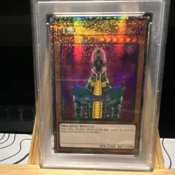 Konami 2024 Yu-Gi-Oh! Jinzo RA03-EN099 1st Ed QCSR Foil PSA 9 - Image 4