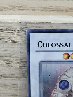 Colossal Fighter Super Rare Holo 5DS1-EN043 Unlimited Yugioh Card TCG (22) - Image 2