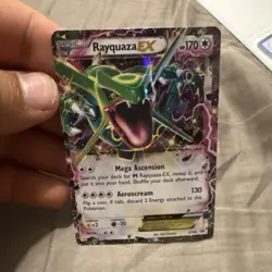 The Pokemon Company Rayquaza EX XY66 Promo Holo Pokemon TCG Card English 170 HP - Image 1