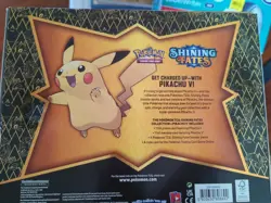 Pokemon Shining Fates Training Card Game Pikachu V Box Sealed 820650828690 - Image 3