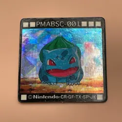 Bulbasaur PMABSC-001 Pokemon mini Card Game Vintage Japanese Anime Nintendo F/S - Image 1