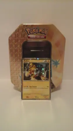 Pokemon TCG Shiny Raikou Collector's Tin with Shiny Raikou Promo Card - Image 1