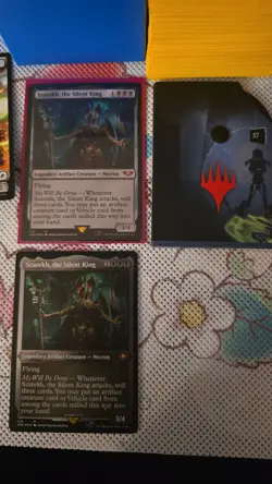 Necron Dynasties MTG/Warhammer 40K Commander Deck W/sleeves, tokens, deckbox! - Image 5