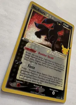 Original Pokemon Nachtara Goldstar Holo 17/17 - Celebrations 2007 - Image 3