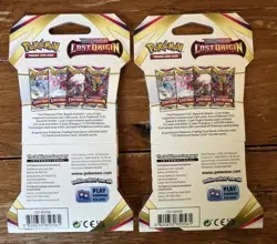 Lot Of 2 Pokemon TCG SWSH Sword & Shield Lost Origin Sleeved Booster Packs! - Image 2
