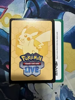 Pokemon TCG Live Mega Evolution Code Card (Build & Battle) - Image 1