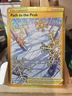 Pokemon Path to the Peak SECRET RARE HOLO 213 Astral Radiance AI Grade 8.5 - 9 - Image 1