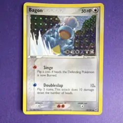 Pokemon TCG Bagon 52/107 Deoxys Reverse Holo Common 50 HP English 2005 - Image 1