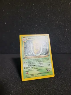 Pokemon Karte Kokuna - 1. Edition - 33/102 Basis Set - Image 2
