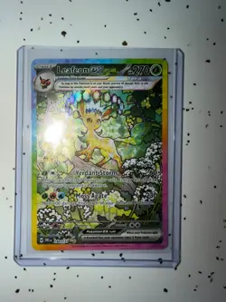 Pokemon TCG Pokemon Leafeon Ex Leafeon Holo RAW 144/131 NEAR MINT CONDITION SIR - Image 3