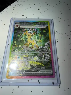 Pokemon TCG Pokemon Leafeon Ex Leafeon Holo RAW 144/131 NEAR MINT CONDITION SIR - Image 4