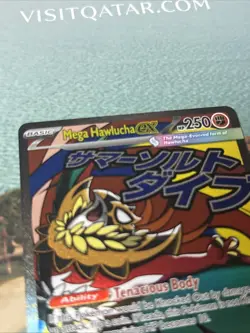Mega Hawlucha Ex 268/217 Mega Attack Rare Ascended Heroes Pokemon TCG MINT 2026 - Image 3