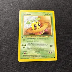 Pokemon - Sunkern - Neo Genesis 78/111 1st Edition - Common - NM - Spanish - Image 1