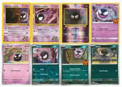 8x Vintage Sabrina's Gastly Lot 96/132 93/132 47/108 064/196 - Pokemon (NM/LP) - Image 1