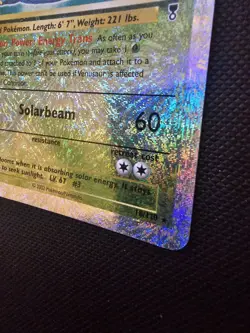 Venusaur Legendary Collection Reverse Holo Rare 18/110 Pokemon WOTC Vintage - Image 3