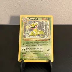 Pokemon TCG Victreebel 32/130 Base Set 2 Non Holo Rare 2000 WOTC VTG LP - Image 1