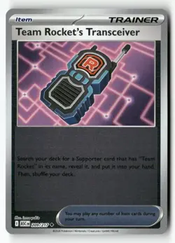 Team Rocket's Transceiver 209/217 Ascended Heroes Pokemon Reverse Holo NM - Image 1