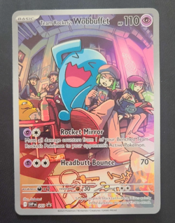 Team Rocket's Wobbuffet 203 Scarlet & Violet Promo - Image 1