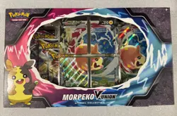 Pokemon TCG Morpeko V-Union Special Collection Box. 2 Fusion Strike Packs! - Image 1