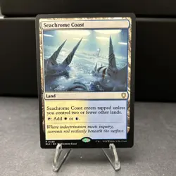 NM Seachrome Coast, MTG, Bloomburrow Commander, Magic the Gathering, 328 - Image 1