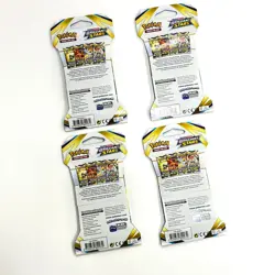 Pokemon Brilliant Stars Sleeved Booster Pack Sealed Set Of 4 - Image 3
