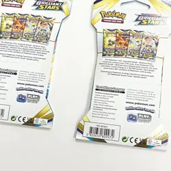 Pokemon Brilliant Stars Sleeved Booster Pack Sealed Set Of 4 - Image 4