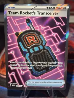 Pokemon 2026 Ascended Hero’s Team Rocket’s Transceiver 263/217 Ultra Rare NM - Image 1