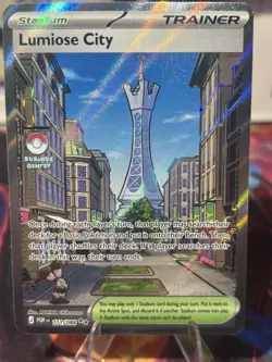 Pokemon 2026 ME Perfect Order Lumiose City 111/088 Full Art Ultra Rare Near Mint - Image 1