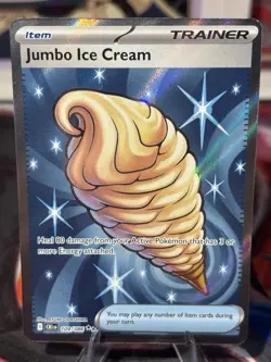 Pokemon 2026 ME Chaos Rising Jumbo Ice Cream 109/086 Ultra Rare Full Art NM - Image 1