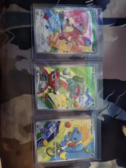 Pokemon TCG First Partner Illustration Collection Series 1 Kanto GEN 1 Set - Image 1