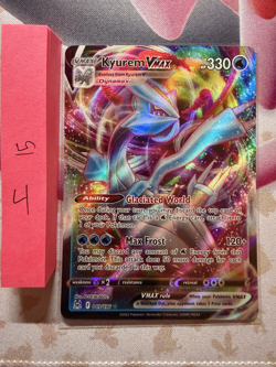 Pokemon TCG Kyurem VMAX 49/196 Ultra Rare Holo NM - Image 1