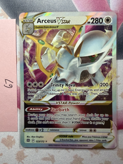 Pokemon TCG Arceus VSTAR 23/172 Ultra Rare Holo NM - Image 1
