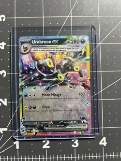 Pokemon Umbreon ex Prismatic Evolutions Holo Rare 60/131 Near Mint - Image 1